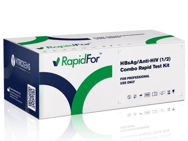 HBsAg/Anti-HIV (1/2) Combo Rapid Test Kit