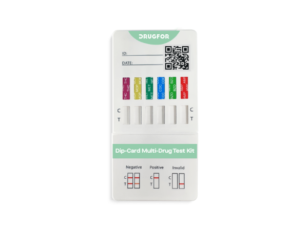 dip card multi drug test kit