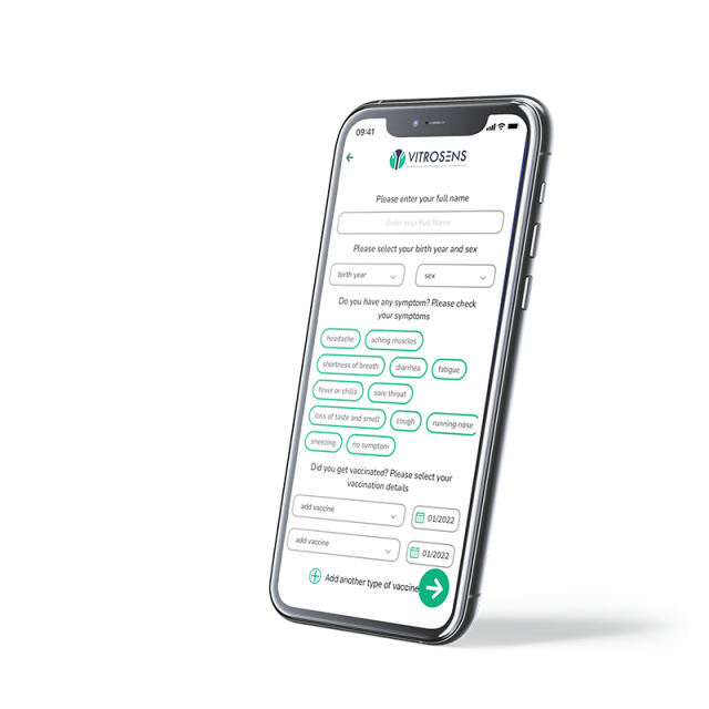 VitroApp Covid-19 Rapid Test Kit App - Vitrosens Biotechnology - Human ...