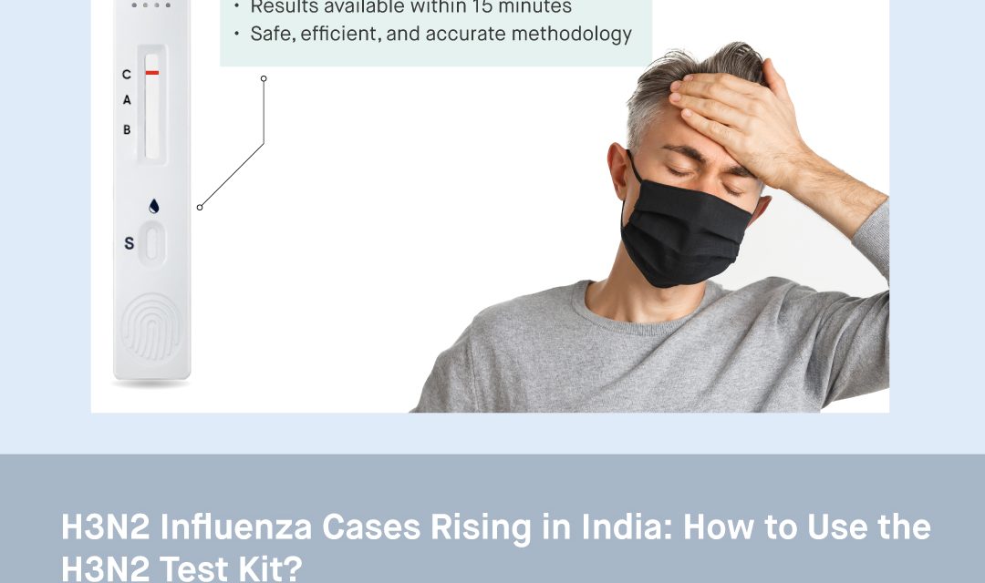 H3N2 Influenza Cases Rising in India: How to Use the H3N2 Test Kit?