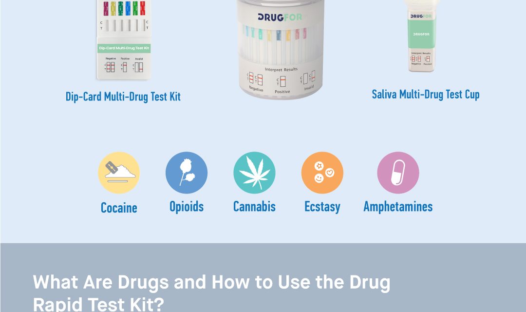 What Are Drugs and How to Use the Drug Rapid Test Kit?