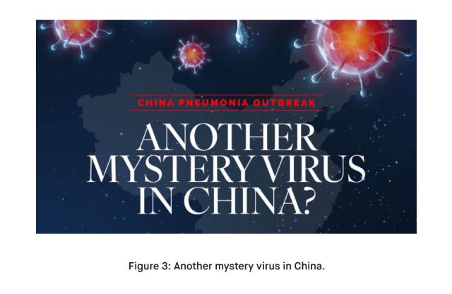 Another mystery virus in China.