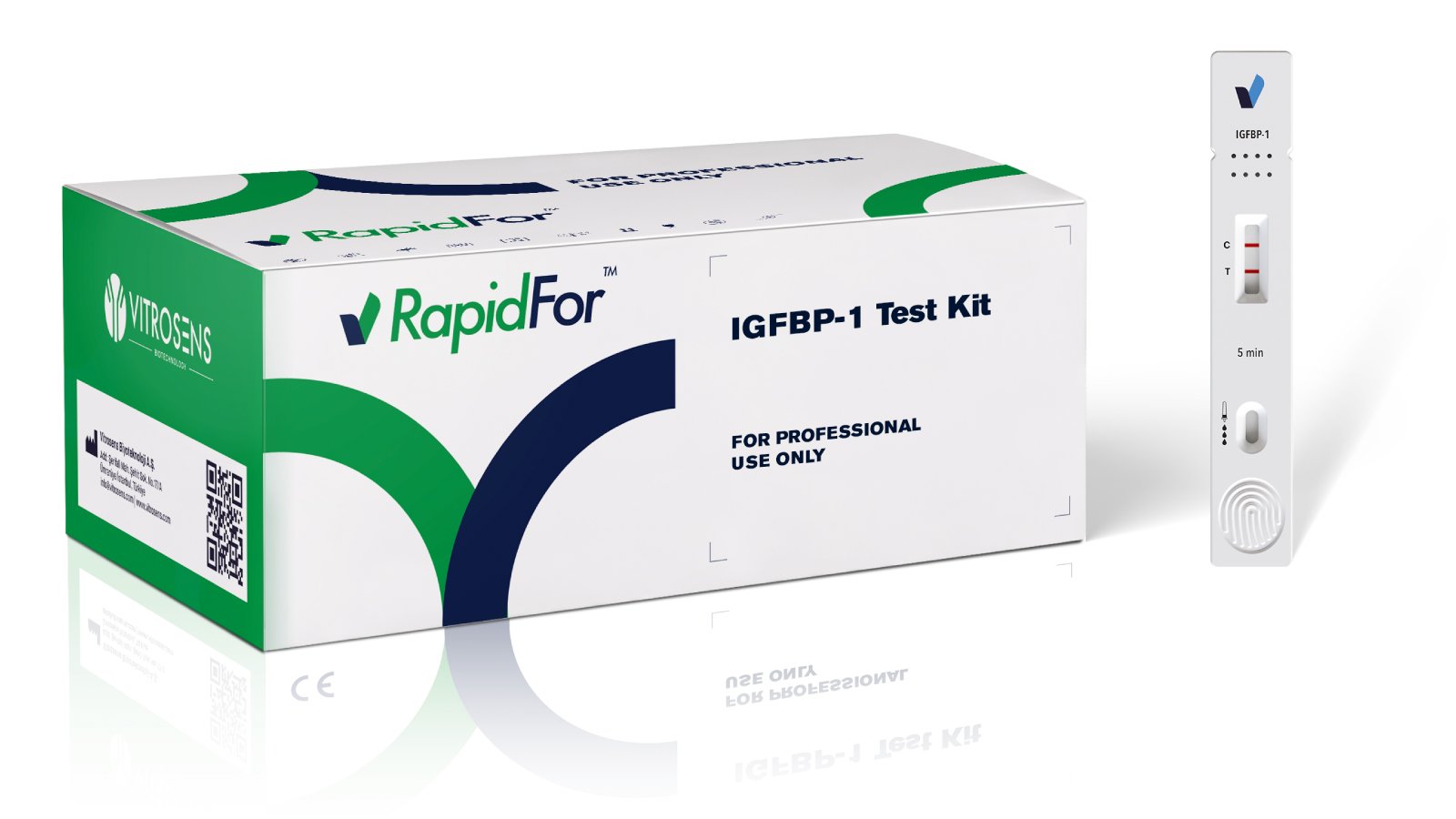 Premature Rupture of Membranes (PROM): The Critical Role of iGFBP-1 Rapid Testing in Maternal Care 2 Figure 2: RapidFor™ iGFBP-1 Test Kit