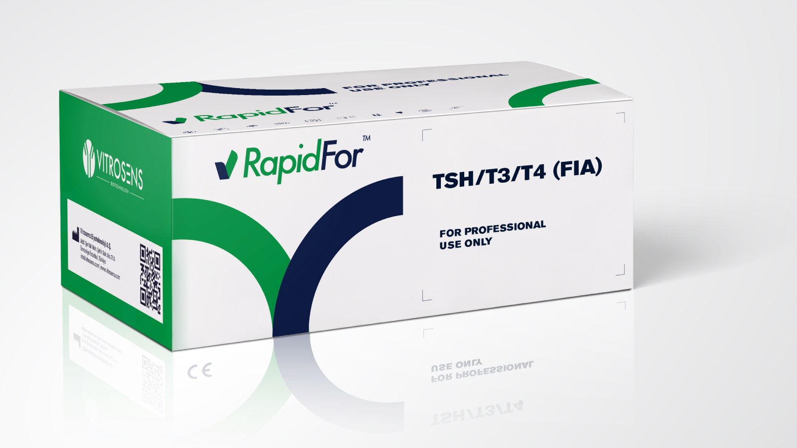 Comprehensive Thyroid Function Testing: The RapidFor TSH/T3/T4 Combo FIA Test Kit 3 Figure 3: RapidFor TSH/T3/T4 (FIA) and its contents
