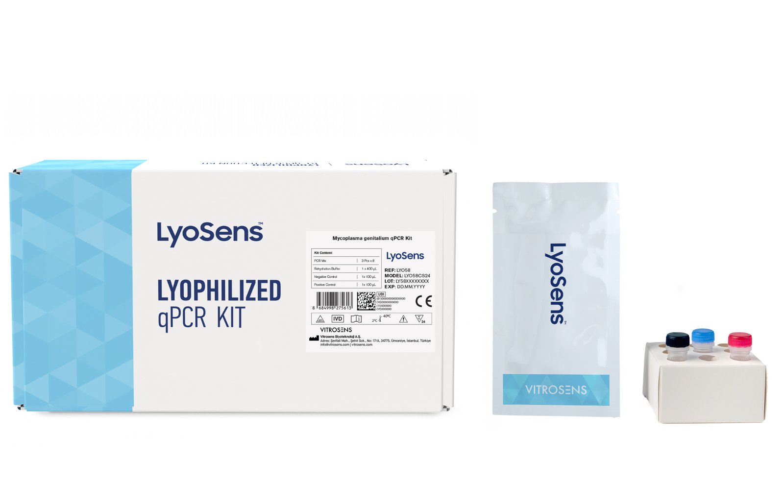 Figure 3: The LyoSens™ Mycoplasma genitalium qPCR Kit 