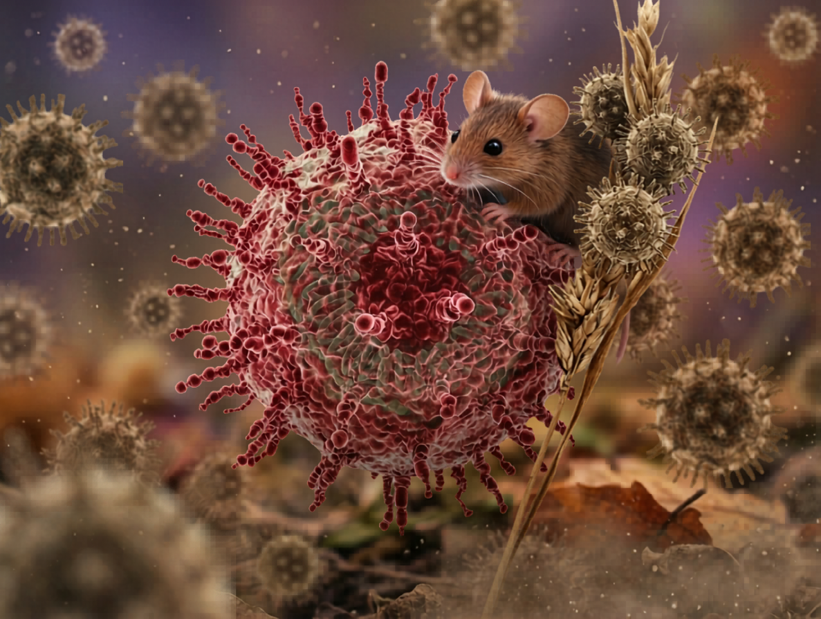 Figure 1: Rodent-contaminated indoor environments may increase the risk of aerosolized hantavirus exposure during cleaning activities.