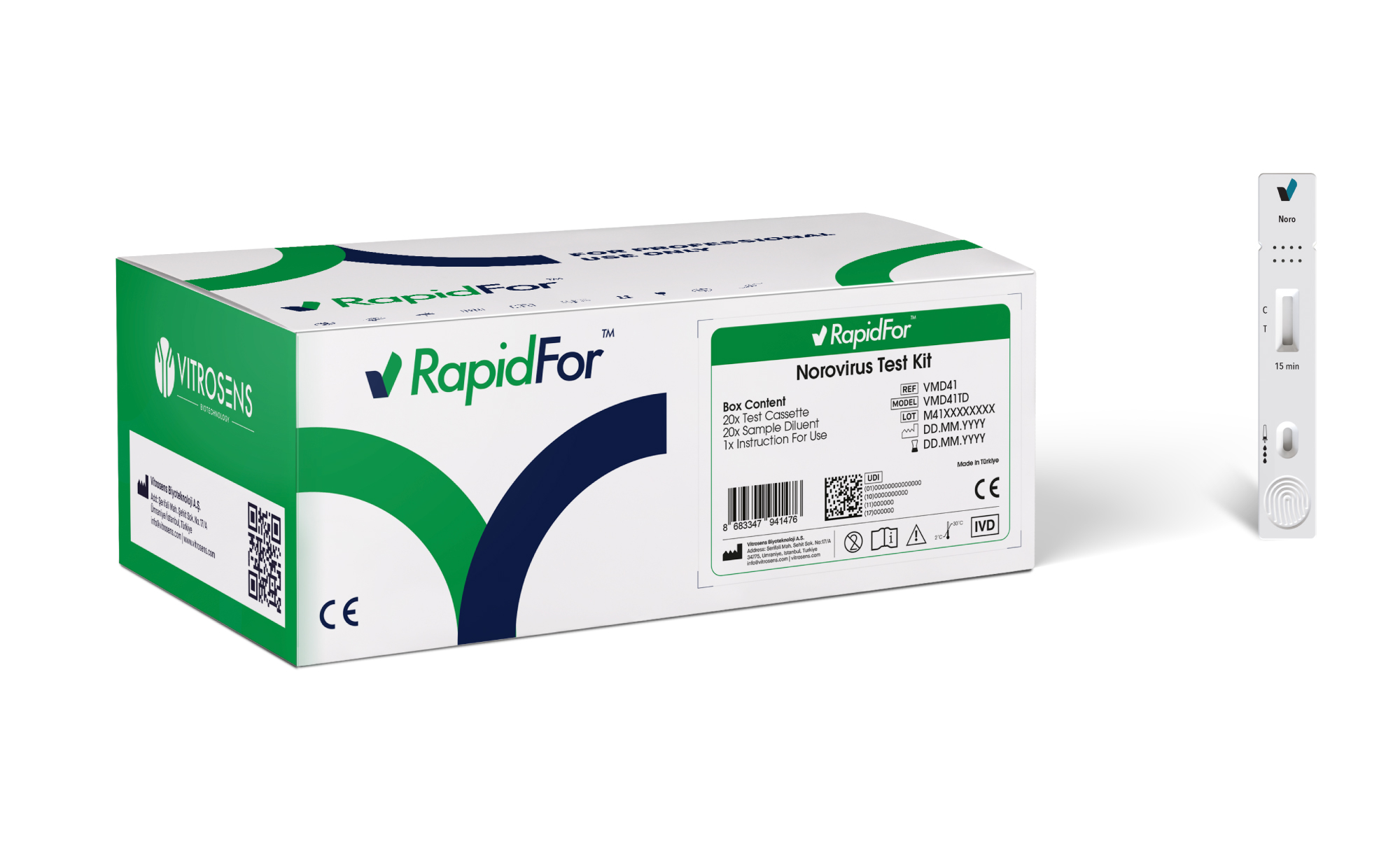 Norovirus Outbreak on Caribbean Princess: Why Rapid Gastrointestinal Testing Matters 2 Figure 2: RapidFor™ Norovirus (FIA) Test Kit