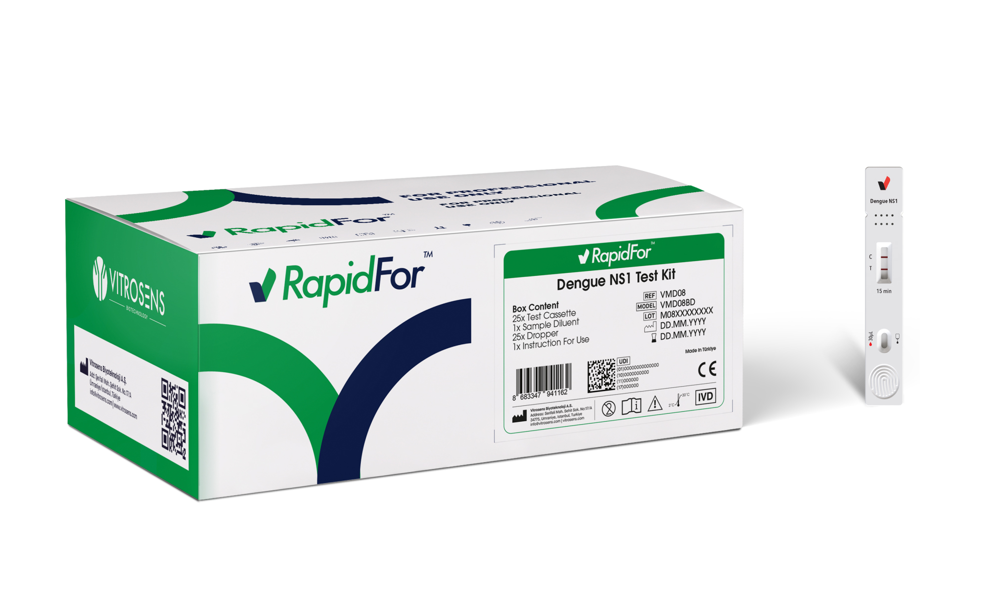 Figure 2: The RapidFor™ Dengue NS1 Test Kit