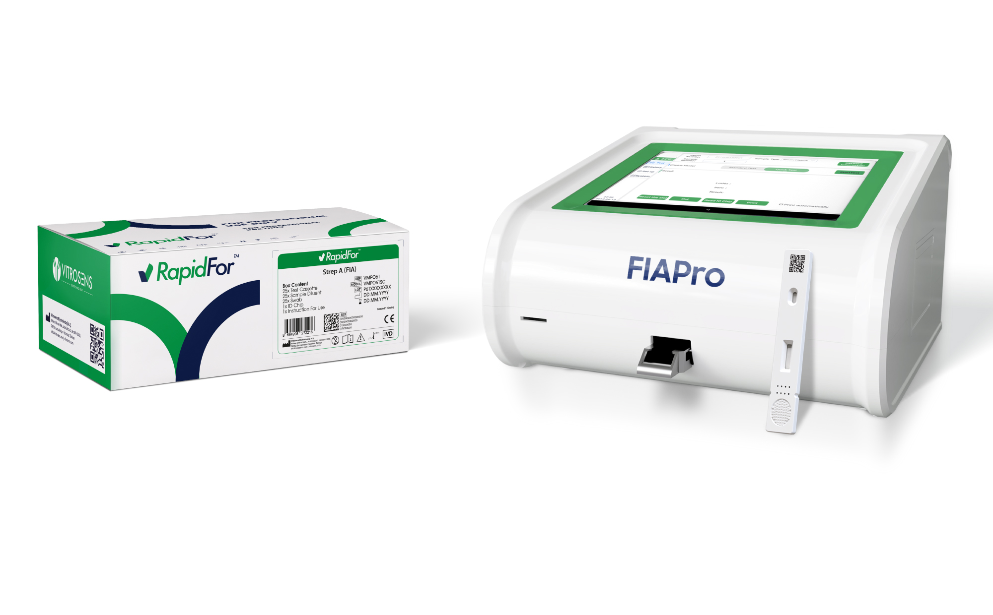 Strep A Testing in the Evaluation of Streptococcal Pharyngitis 2 Figure2: RapidFor™ Strep A (FIA) and FIAPro ImmunoFluorescence Analyzer