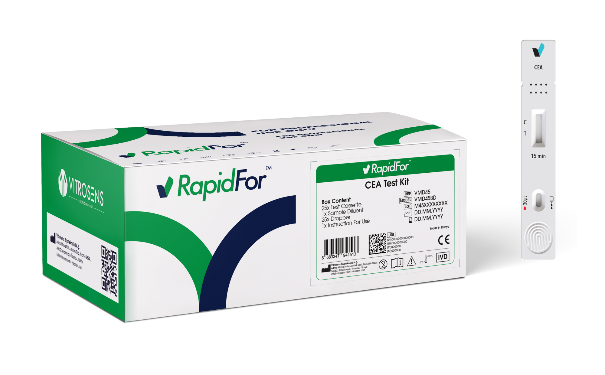 Figure2: RapidFor™ CEA Test Kit
